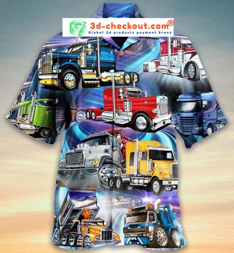 Trucks Are Like Kisses You Cant Just Have One Unisex Hawaiian Shirt{Size}