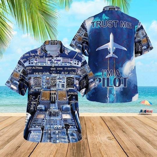 Trust Me Iâm A Pilot Hawaiian Shirt | For Men & Women | Adult | HW9666{Size}