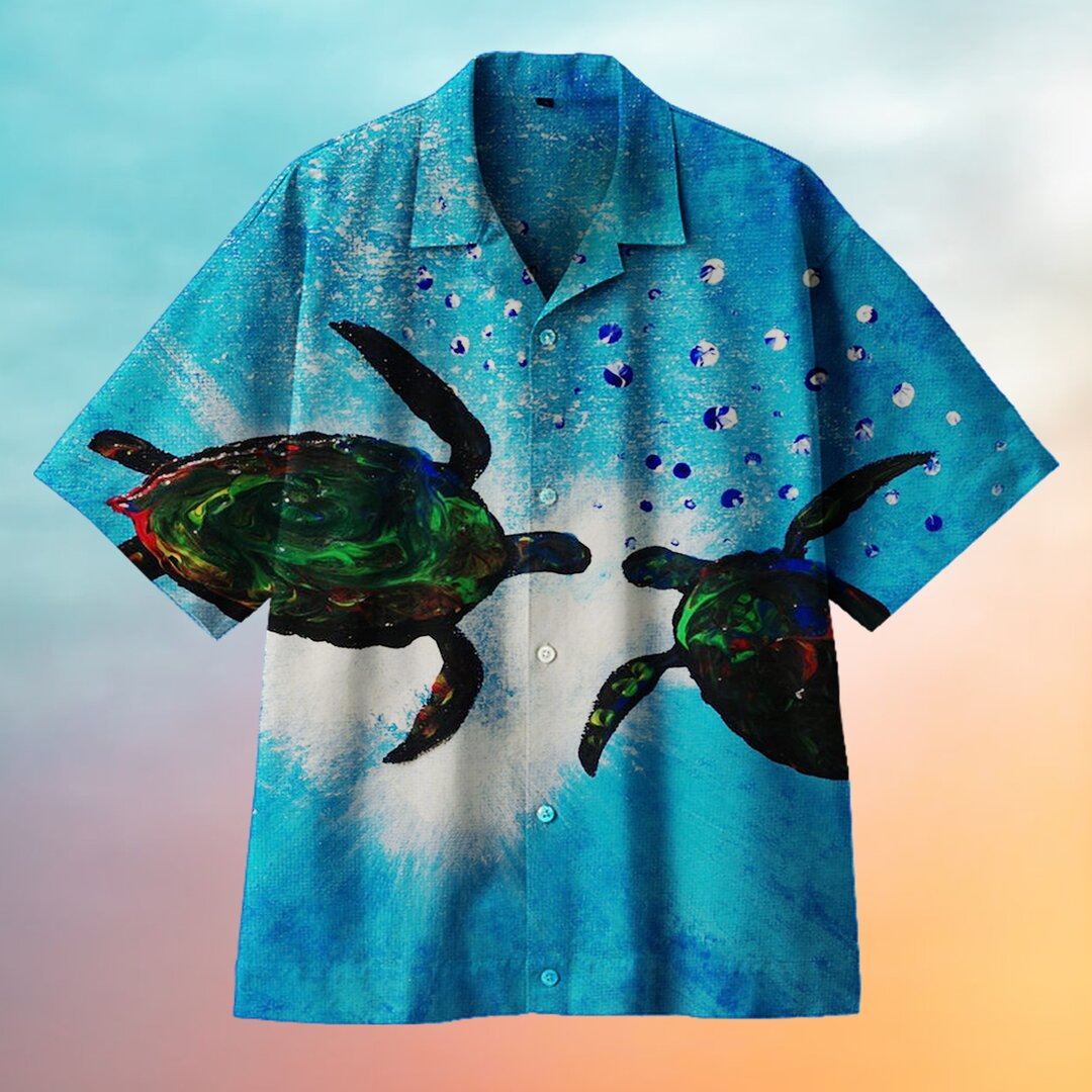 Turtle Hawaiian Shirt | For Men & Women | Adult | HW6629{Size}