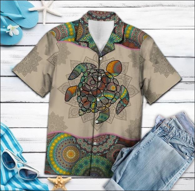 Turtle Mandala Hawaiian Shirt â Dnstyles{Size}