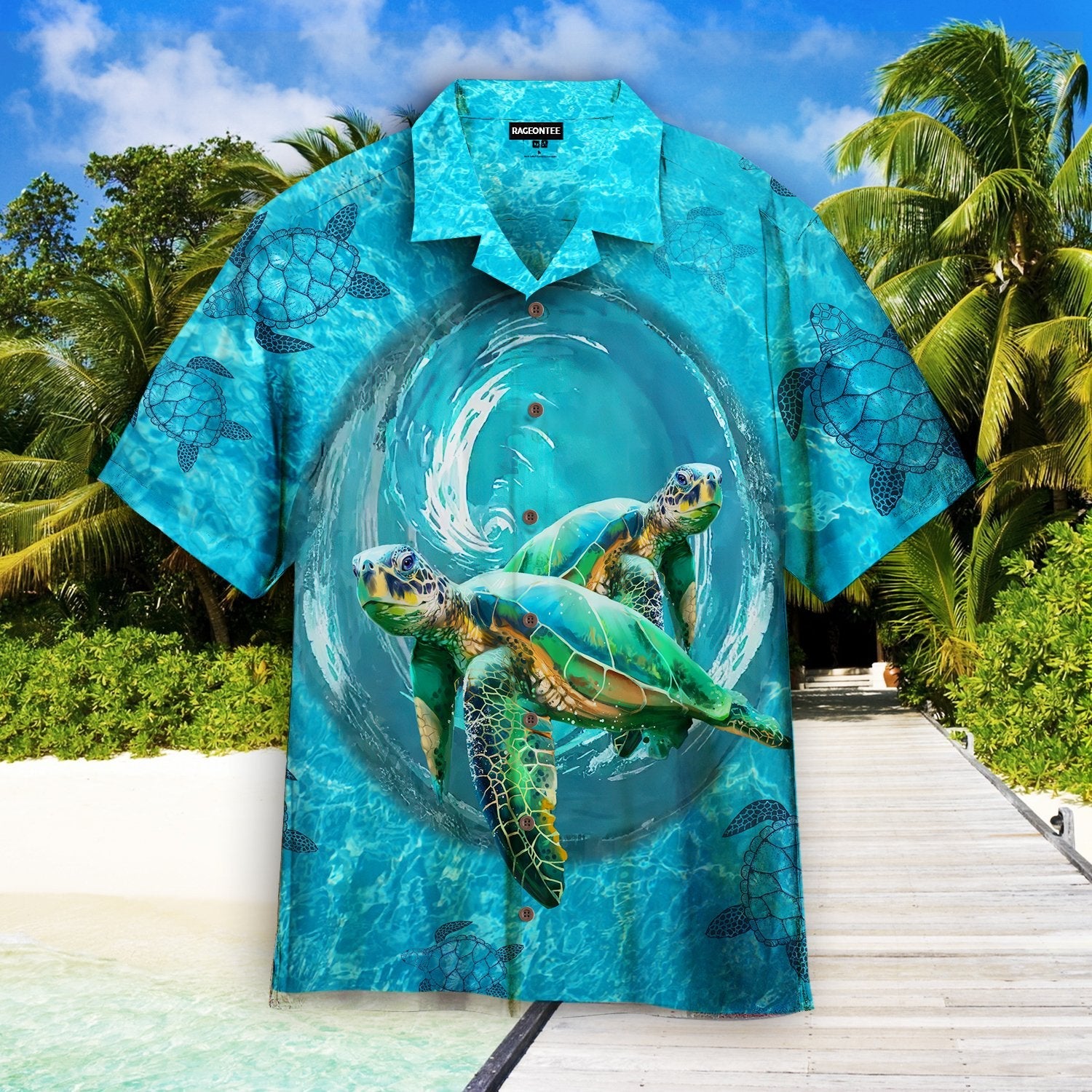 Turtles Hawaiian Shirt | For Men & Women | Adult | HW6858{Size}