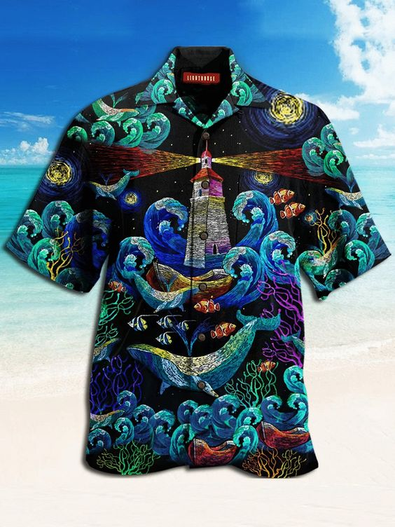 Undersea Hawaiian Shirt | For Men & Women | Adult | HW4123{Size}