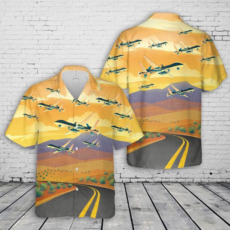 United States Army Air Force Veteran General Atomics Hawaiian Shirt | For Men & Women | Adult | HW7805{Size}