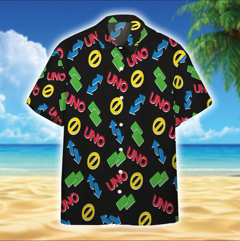 Uno Icon Hawaiian Shirt | For Men & Women | Adult | HW6461{Size}