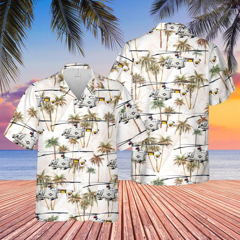 US Air Force Kaman Hawaiian Shirt | For Men & Women | Adult | HW7801{Size}