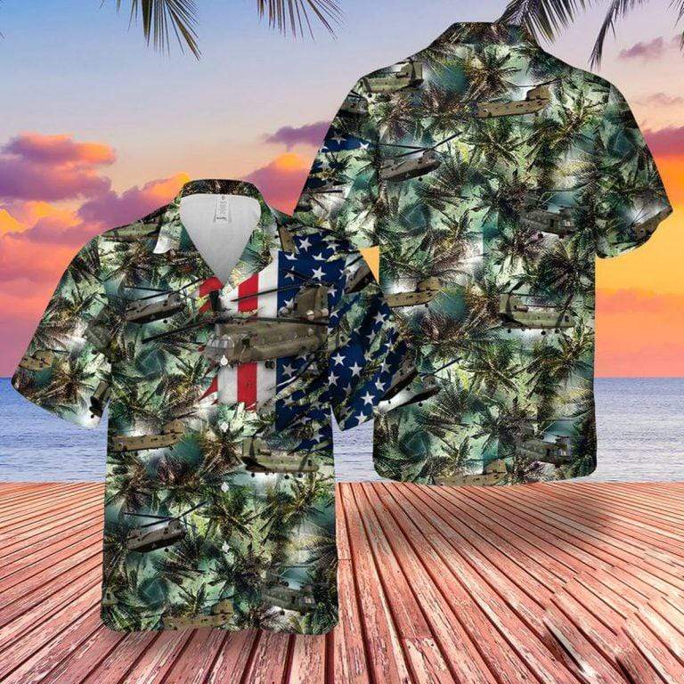 US Army With Flag Hawaiian Shirt | For Men & Women | Adult | HW4318{Size}