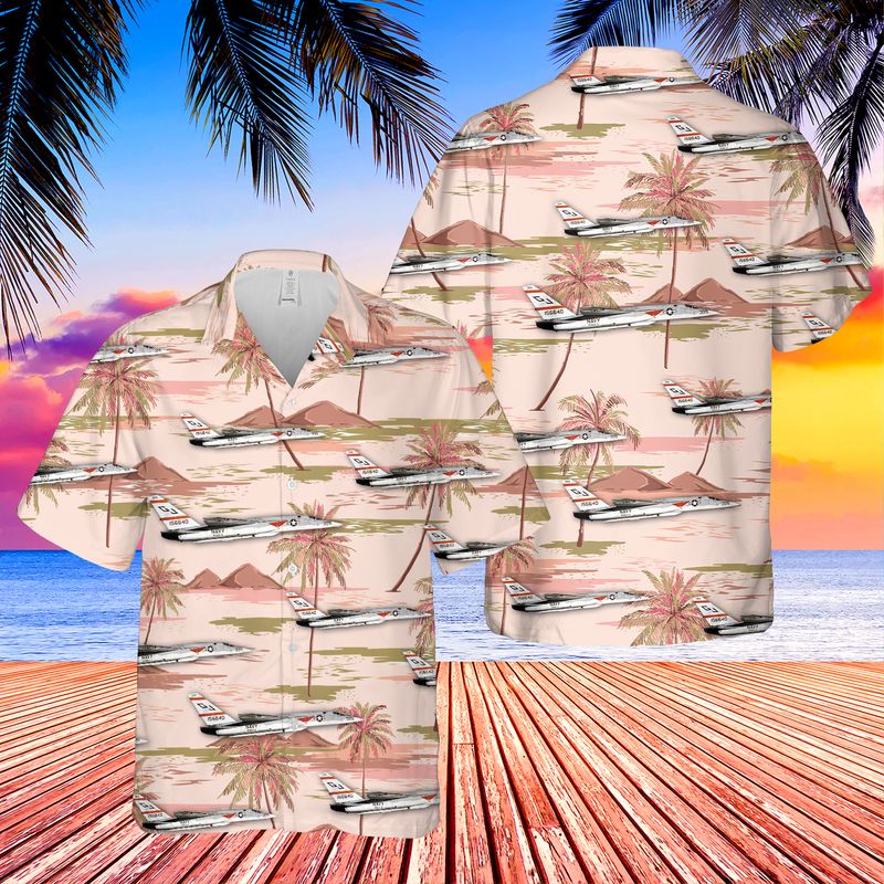 US Navy North American A 5 Vigilante Hawaiian Shirt{Size}