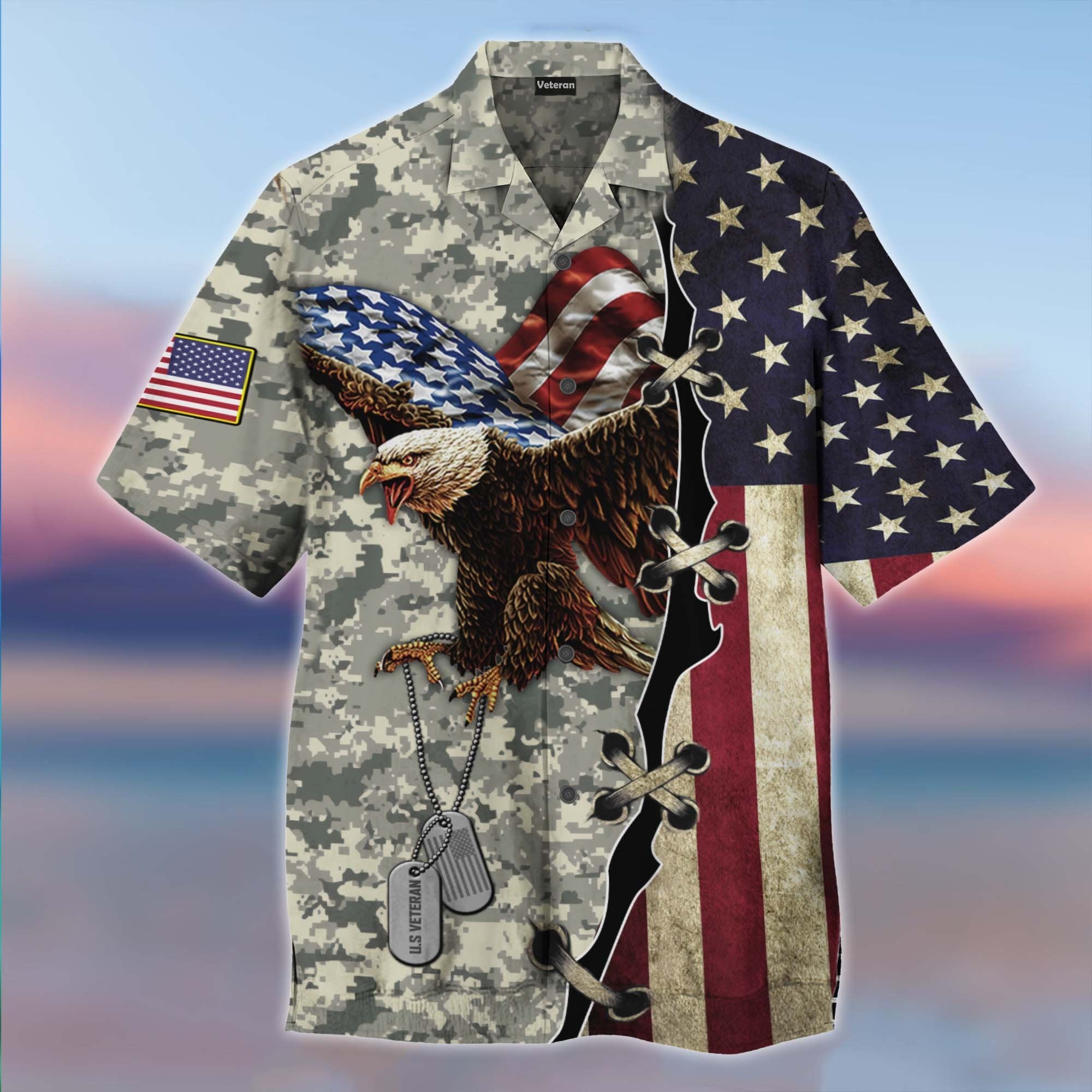 US Veteran Hawaiian Shirt | For Men & Women | Adult | HW8422{Size}