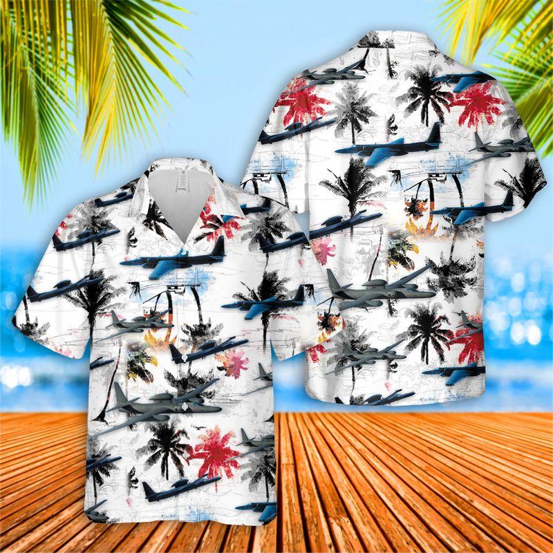 USAF Lockheed TR-1 Hawaiian Shirt | For Men & Women | Adult | HW7815{Size}