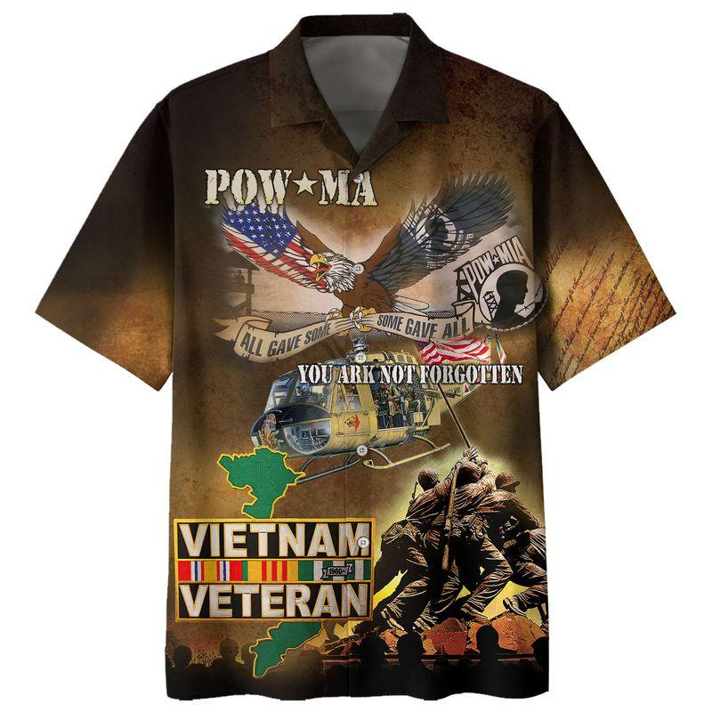 Vietnam Veteran Hawaiian Shirt | For Men & Women | Adult | HW8389{Size}