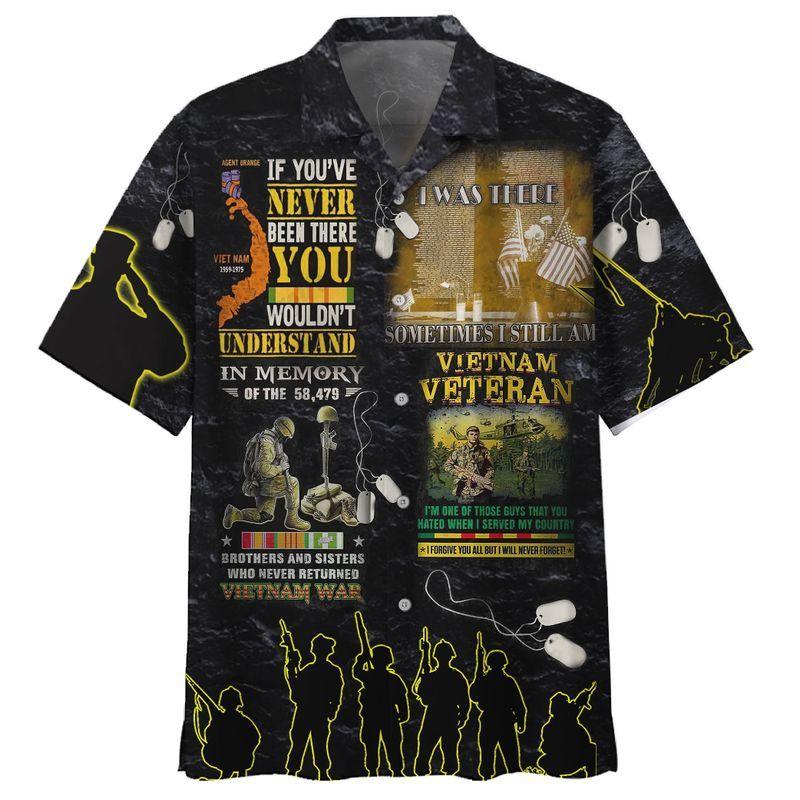 Vietnam Veteran Hawaiian Shirt | For Men & Women | Adult | HW8431{Size}