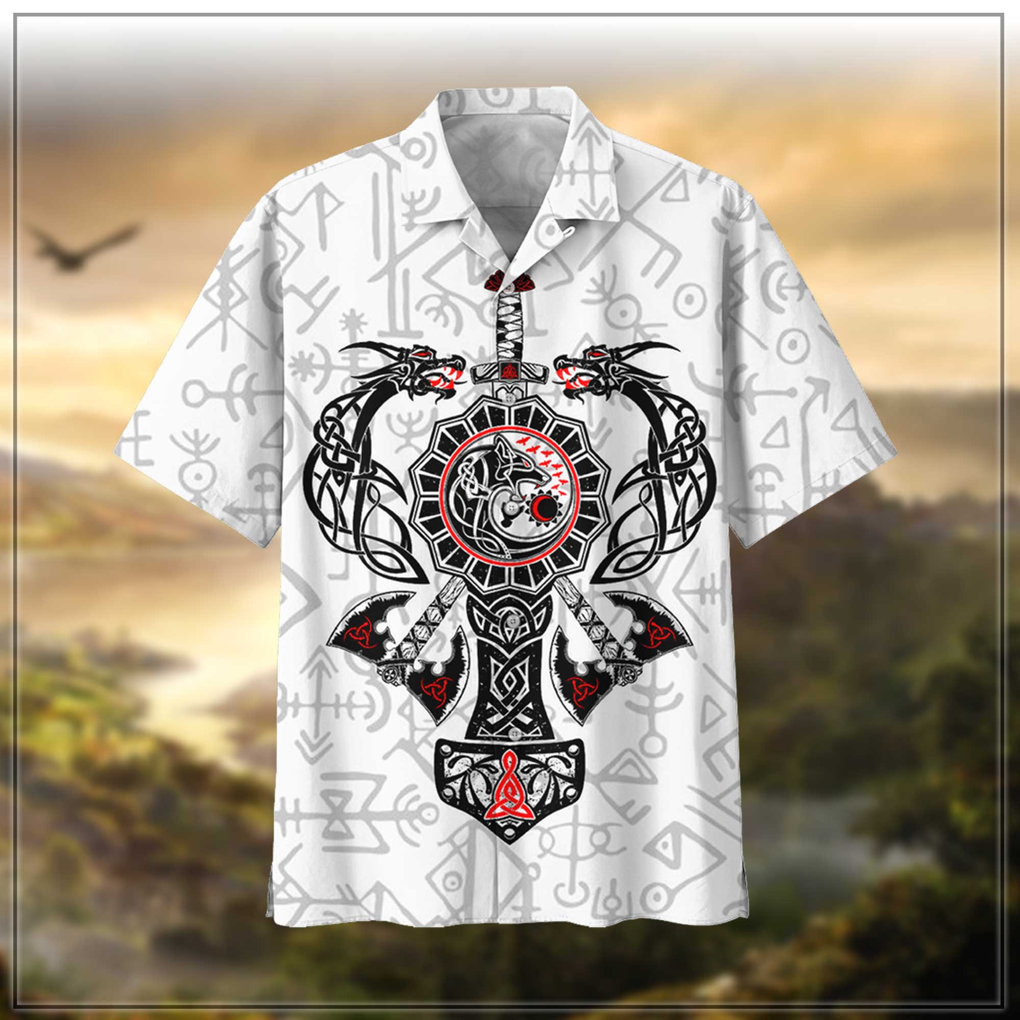 Vikings Hawaiian Shirt | For Men & Women | Adult | HW7456{Size}