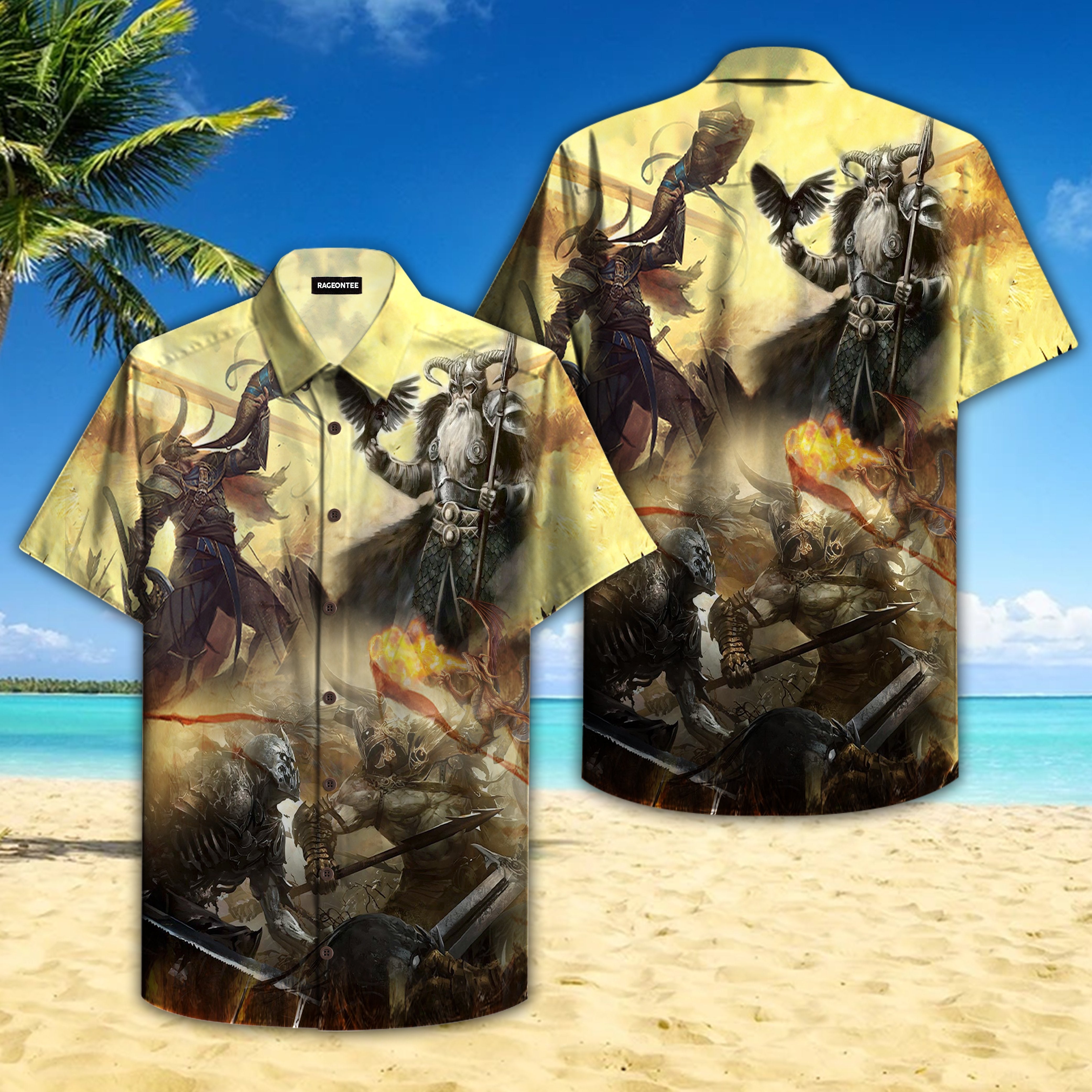 Vikings Historical Hawaiian Shirt | For Men & Women | Adult | HW4814{Size}