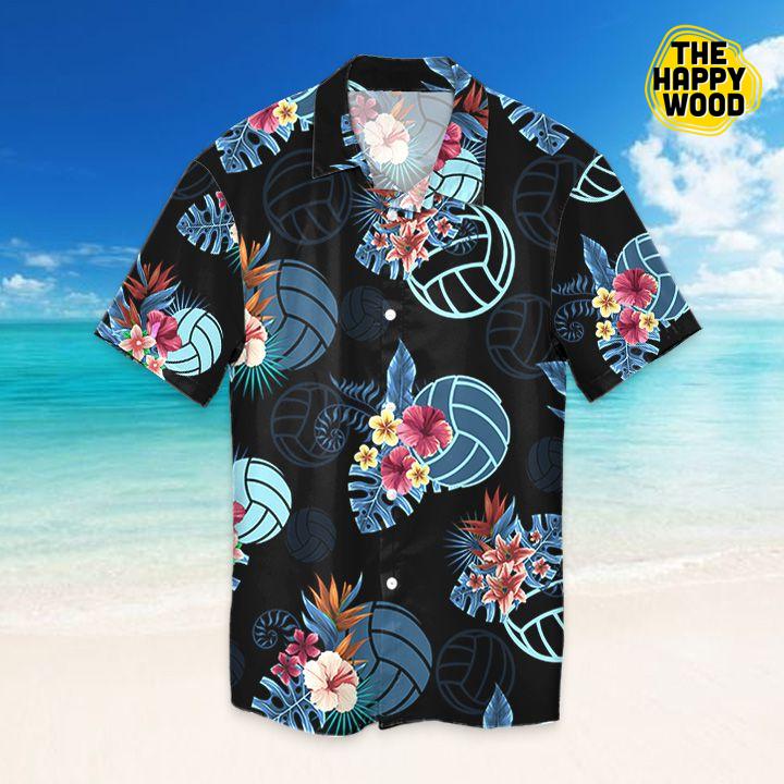 Tropical Volleyball Hawaiian Hawaii Shirt{Size}