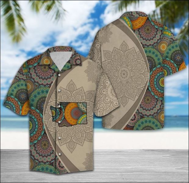 Washington Mandala Hawaiian Shirt â Dnstyles{Size}