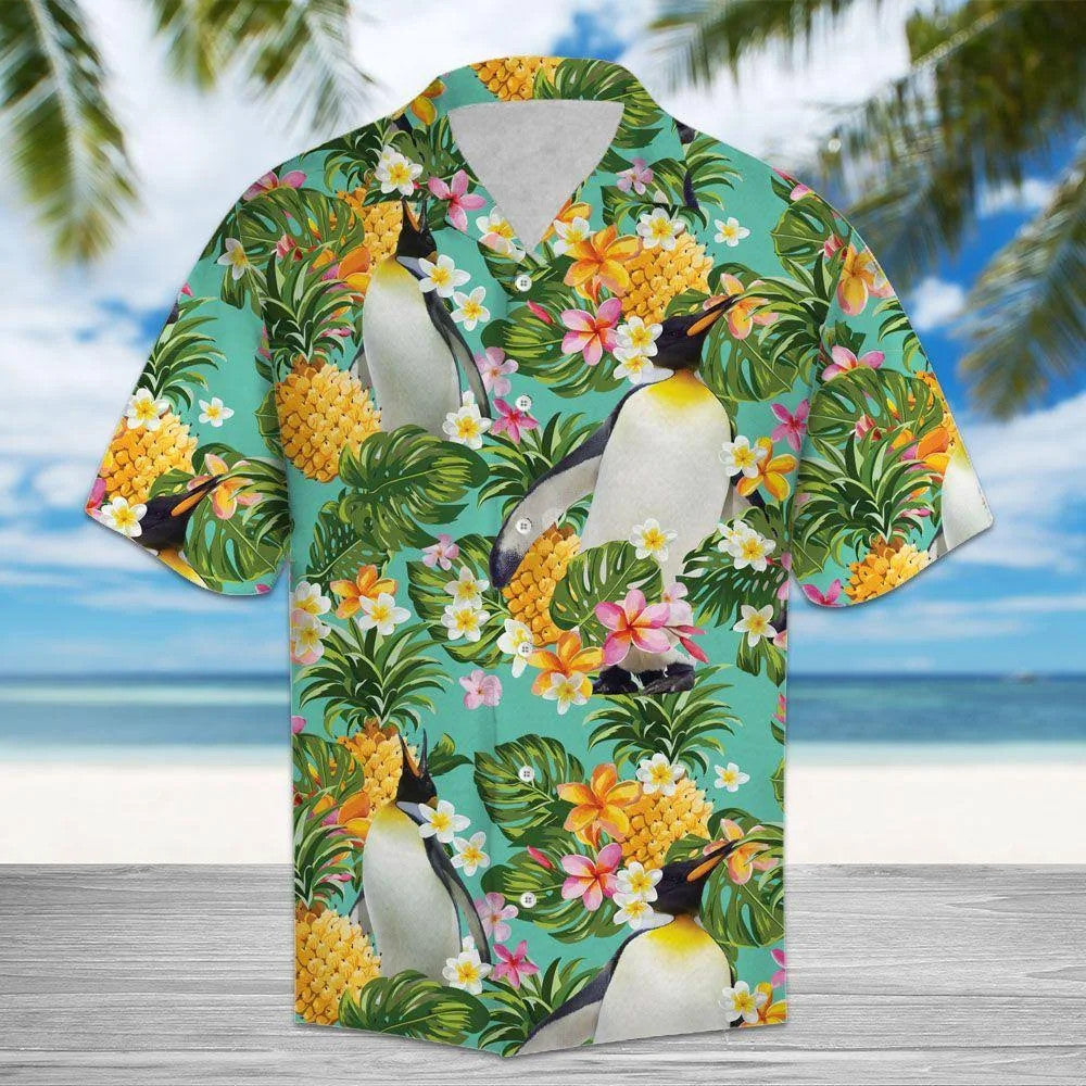 Tropical Pineapple All Over Printed Hawaiian Shirt Size S - 5Xl{Size}