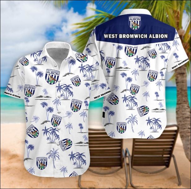 West Bromwich Albion Tropical Hawaiian Shirt â Dnstyles{Size}