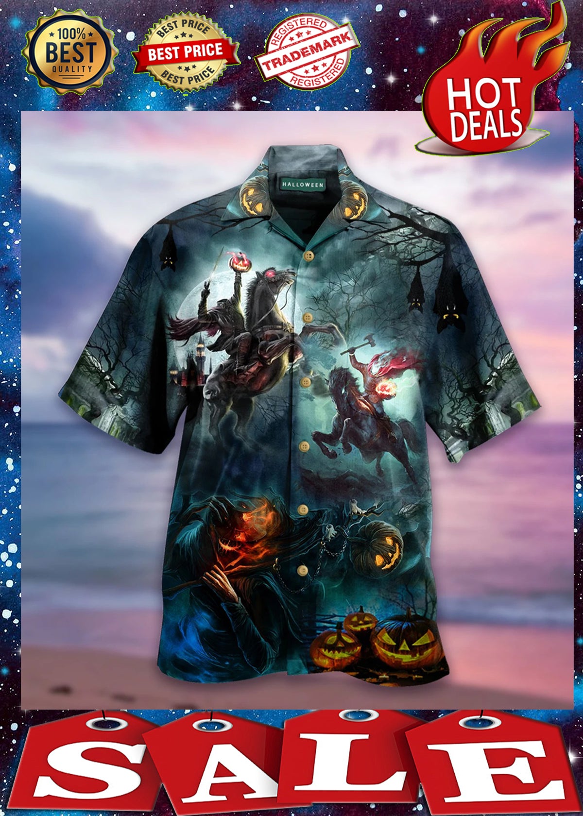 Where Is My Head Halloween Hawaiian Shirt â Hothot 131020{Size}