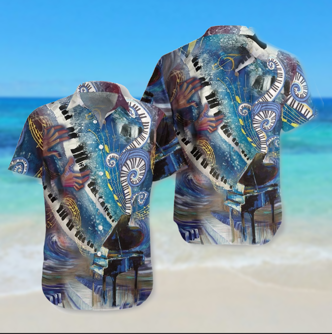 Where Words Fail Piano Speaks Hawaiian Shirt | For Men & Women | Adult | HW4147{Size}