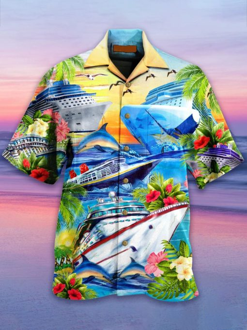 Yacht Tropical Hawaiian Shirt | For Men & Women | Adult | HW3877{Size}