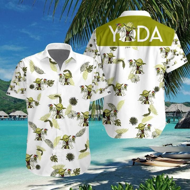 Yoda 3D Hawaiian Shirt â Hothot 250620{Size}