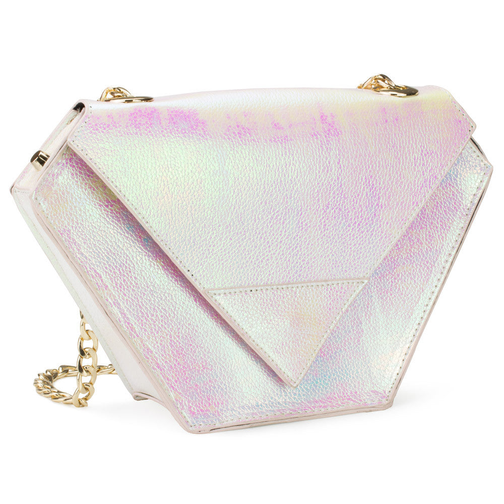 iridescent purse