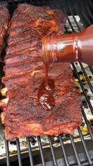 bbq pork ribs recipe, preparing pork ribs