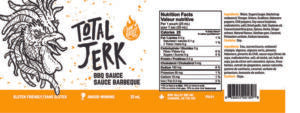 Bow Valley Total Jerk Label