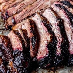 brisket, smoked brisket, grill masters club, grilling subscription box, how to properly slice brisket