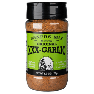 Miners Mix XXX-Garlic Seasoning Rub