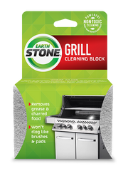 Grill cleaning block, grill stone, grill brush