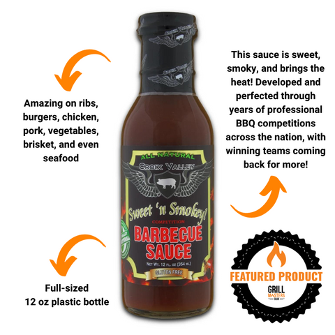 Croix Valley's Sweet n' Smokey! Competition Barbecue Sauce