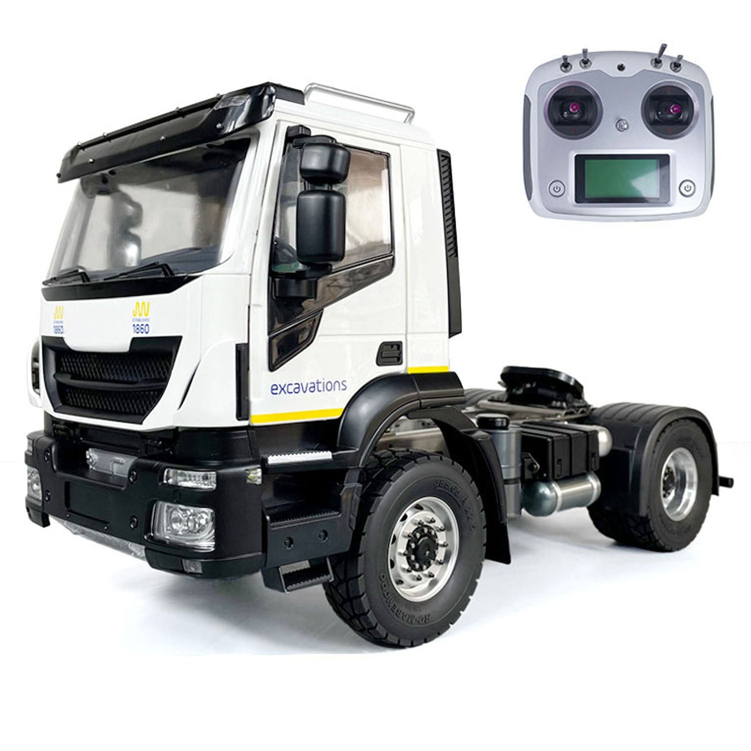 1/14 ToucanHobby RC Truck Remote Controlled Tractor Toy Car 4x4 2-speed Model Sound Light System DIY Model PNP Painted