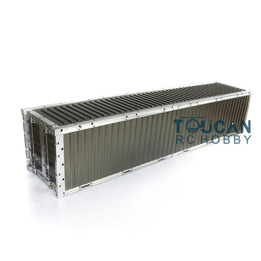 Hercules 20ft 2Axles Metal Container Box Unpainted Spare Part for DIY –  TOUCAN RC HOBBY