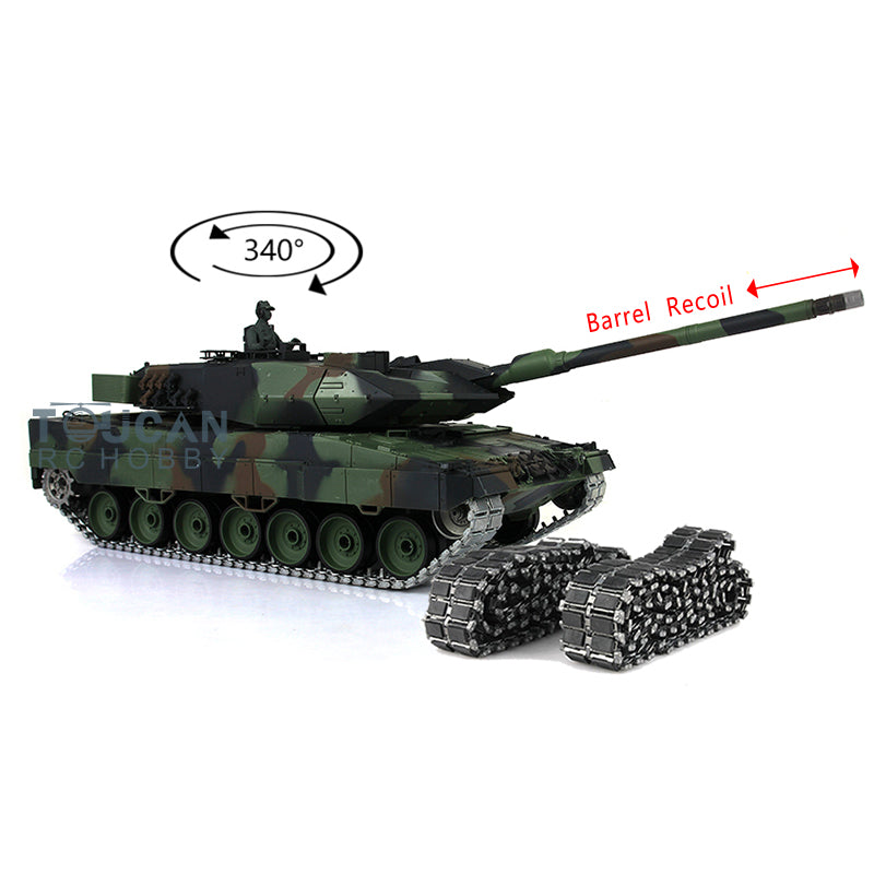 Heng Long 1/16 TK7.0 Generation Leopard2A6 RC Tank 3889 W/ IR 