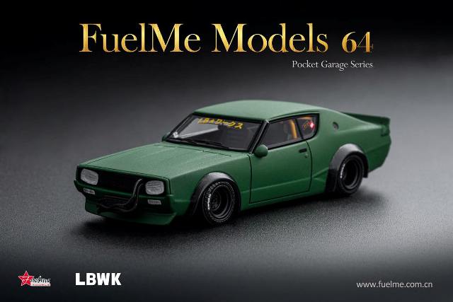 FM64002-RWB993-21 Fuelme Models 1:64 Porsche RWB 993 Poison model