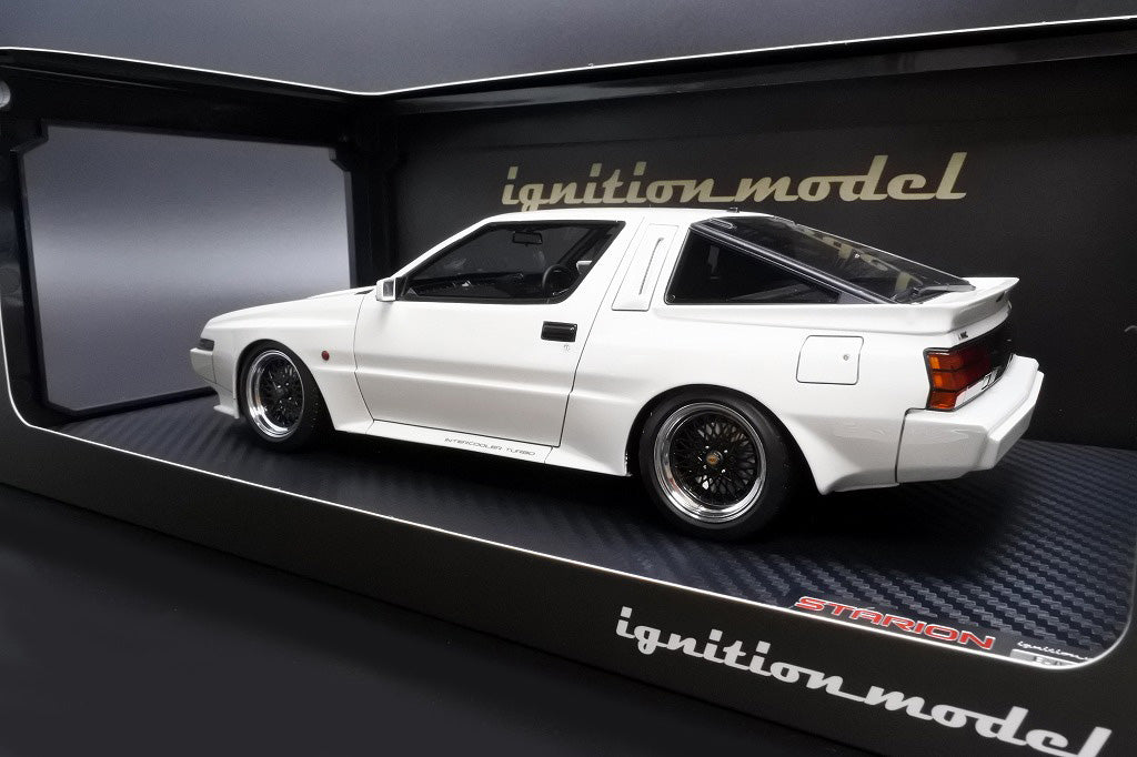 IG1793 ignition model 1:18 Mitsubishi STARION 2600 GSR-VR (E-A187A) White