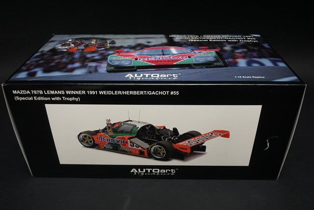 オートアートSignature☆1/18☆89142☆MAZDA 787B LEMANS WINNER 1991