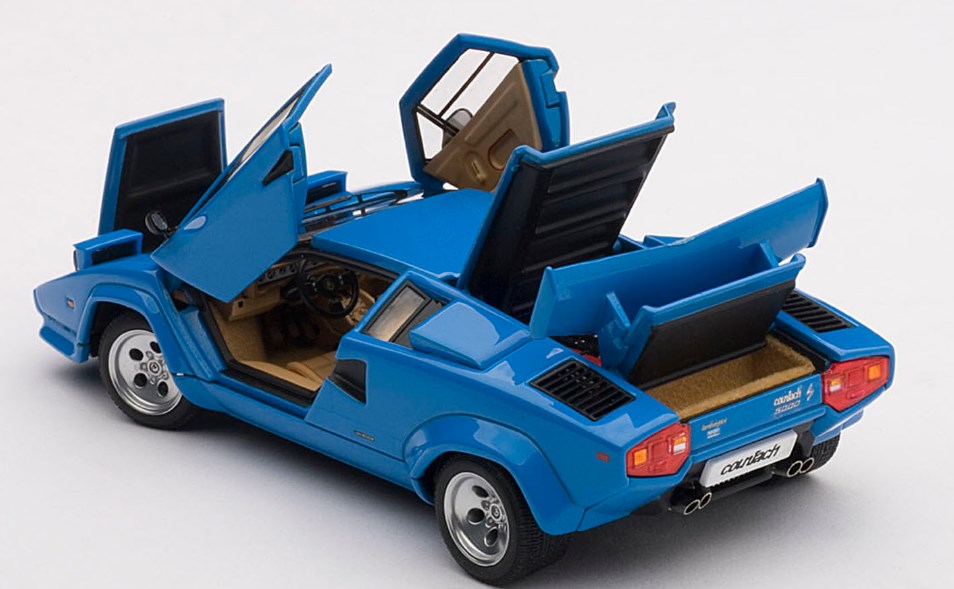 54534 AUTOart 1:43 Lamborghini Countach 5000S Blue – Boost Gear -  International Shipping - Online Shop