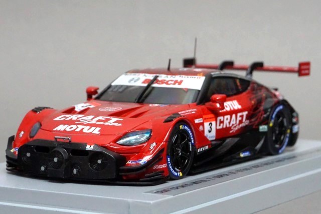 1:43 EBBRO 45502 Lexus LC500 Test Car Super GT500 2017 #093 Shop