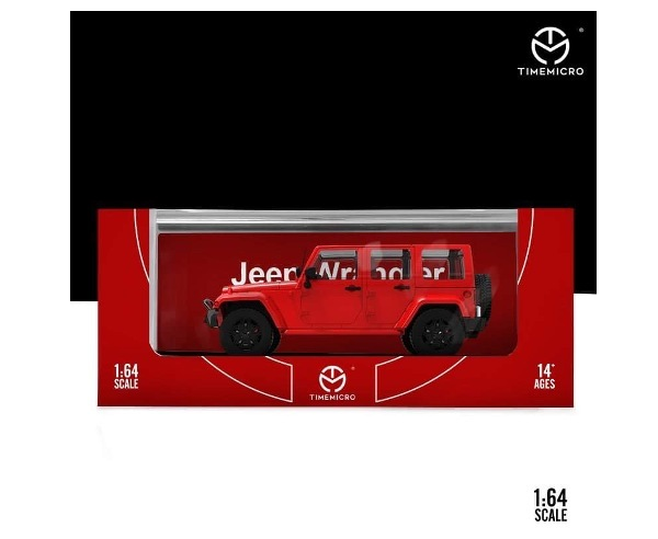 TM Time Micro 1:64 Jeep Wrangler Rubicon JEEP WRANGLER RUBICON Red – Boost  Gear - International Shipping - Online Shop