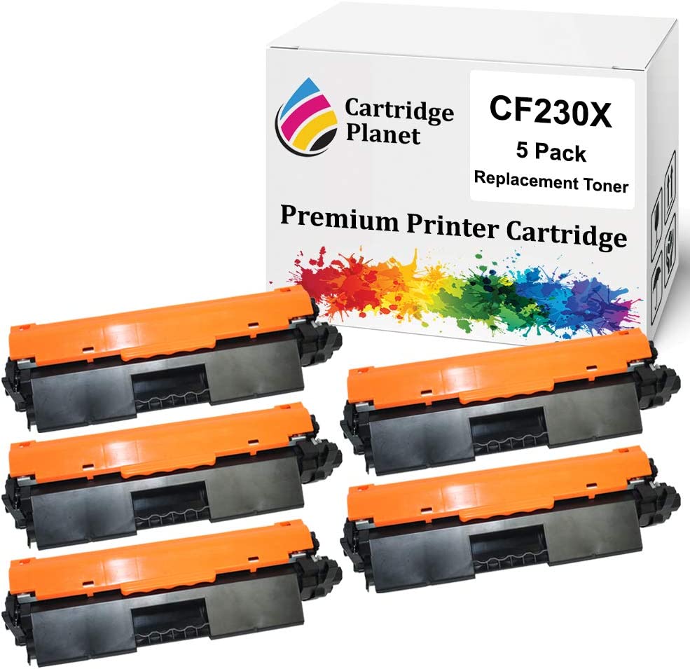 Arrangement Afgang til utilfredsstillende 5 Pack Compatible Toner Cartridge Replacement for HP CF230X 30X (3,500 –  cartridge-planet