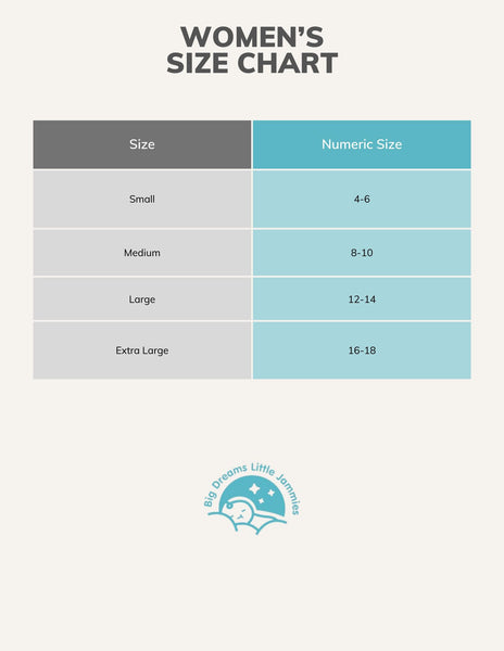 Women's size chart