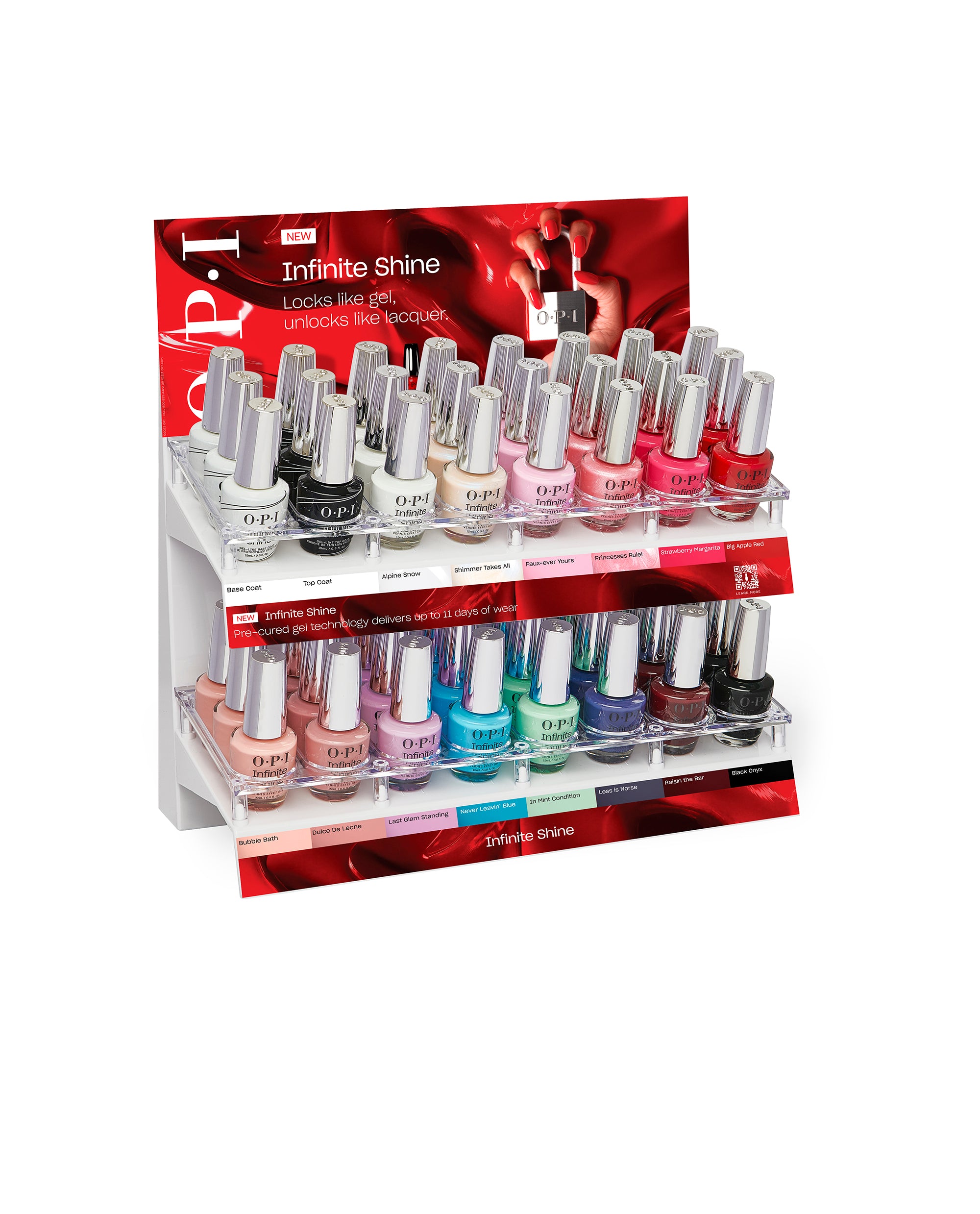 Infinite Shine 48 PC Acrylic Display Angled