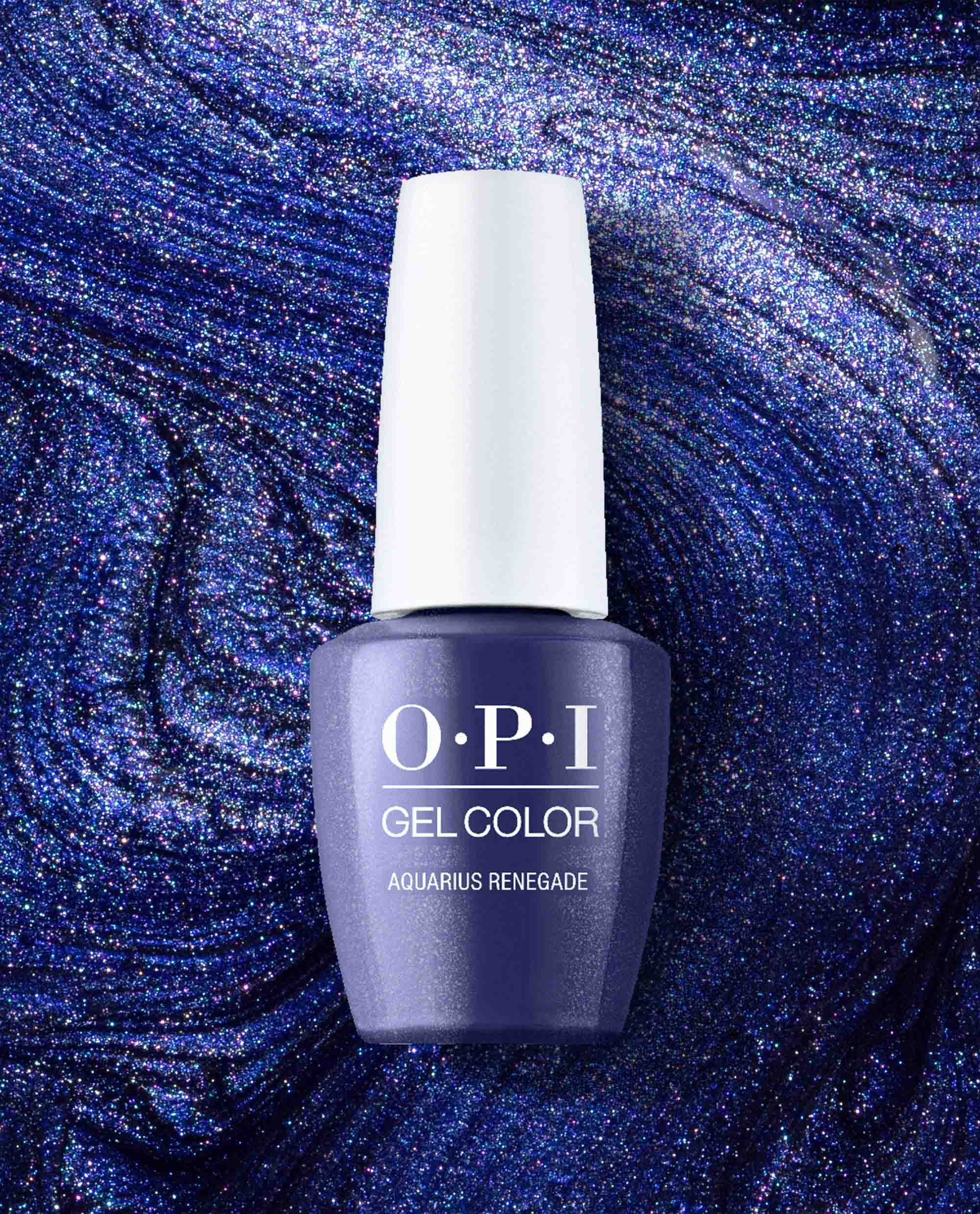 OPI®: Aquarius Renegade - Navy Blue Pearl Gel Nail Polish