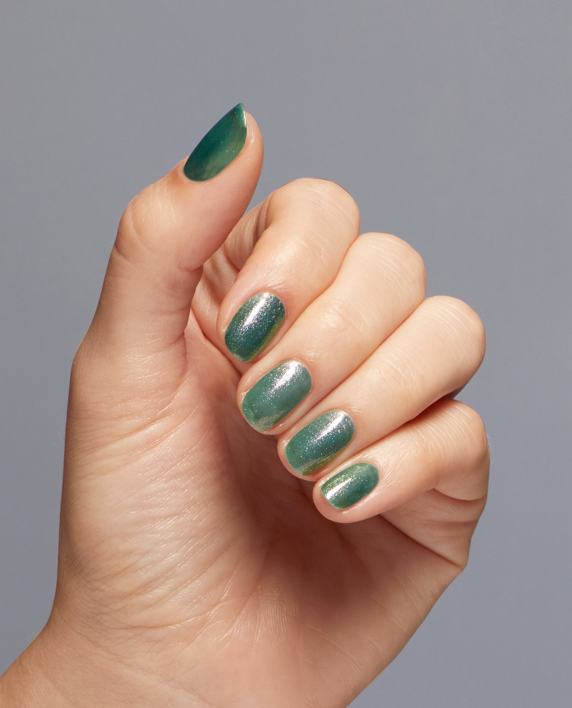 30 Super Chic Sage Green Nails | Green acrylic nails, Green nails, Short  acrylic nails