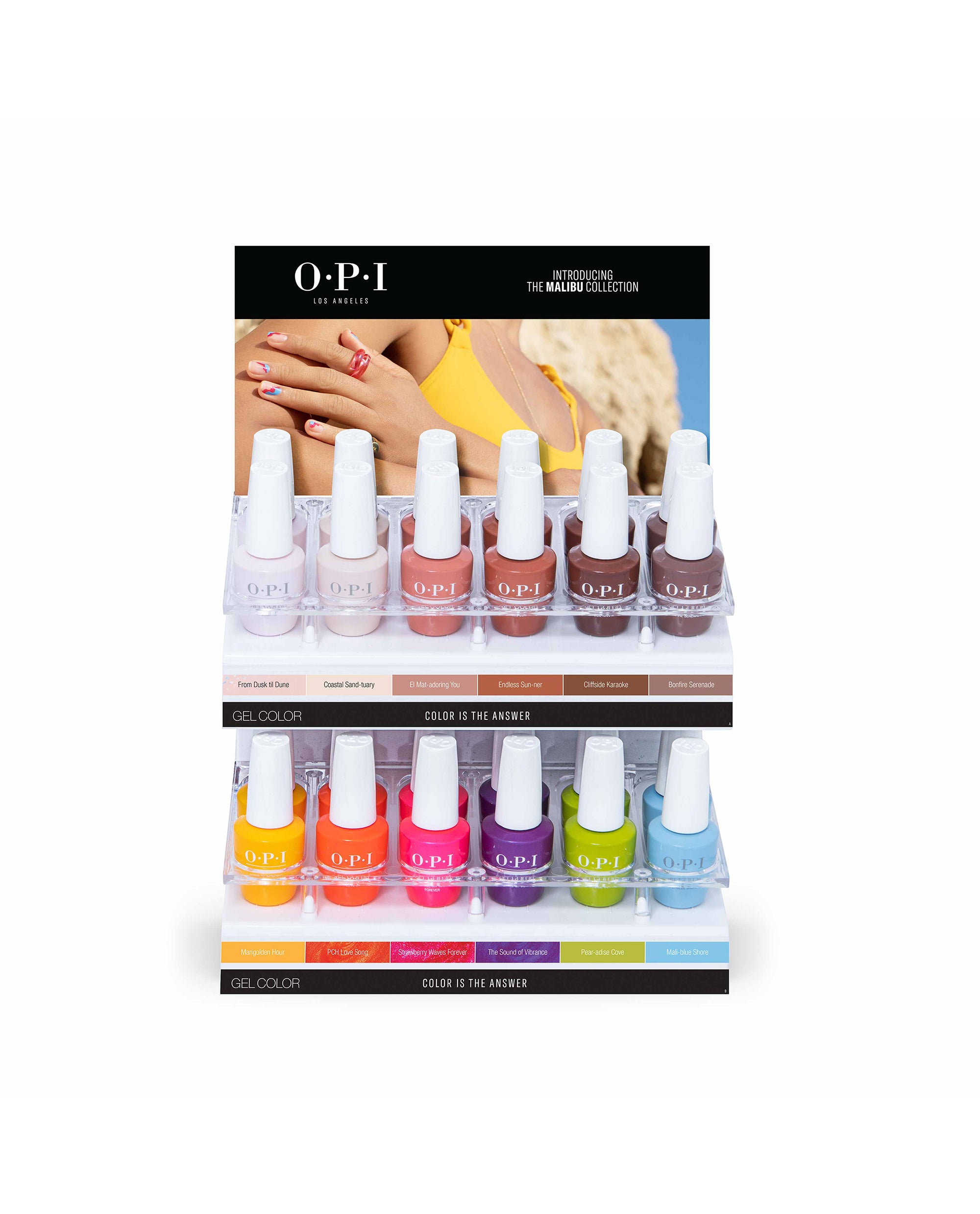 OPI Summer '21 GelColor 24 PC Acrylic Display