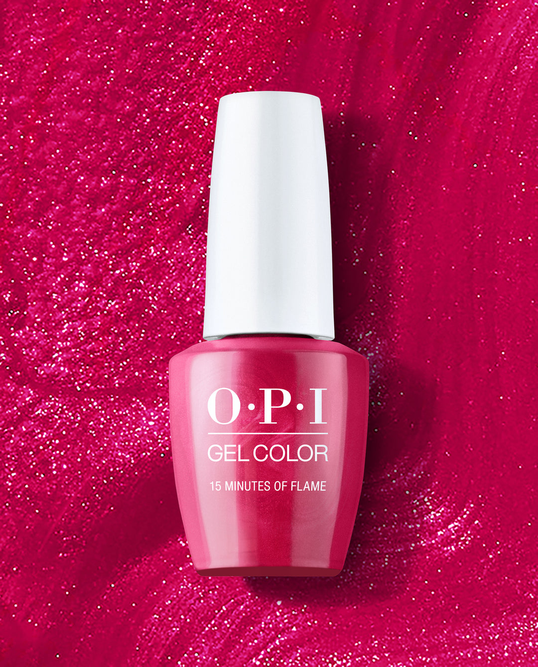 OPI 15 Minutes of Flame Pink Gel Nail Polish 