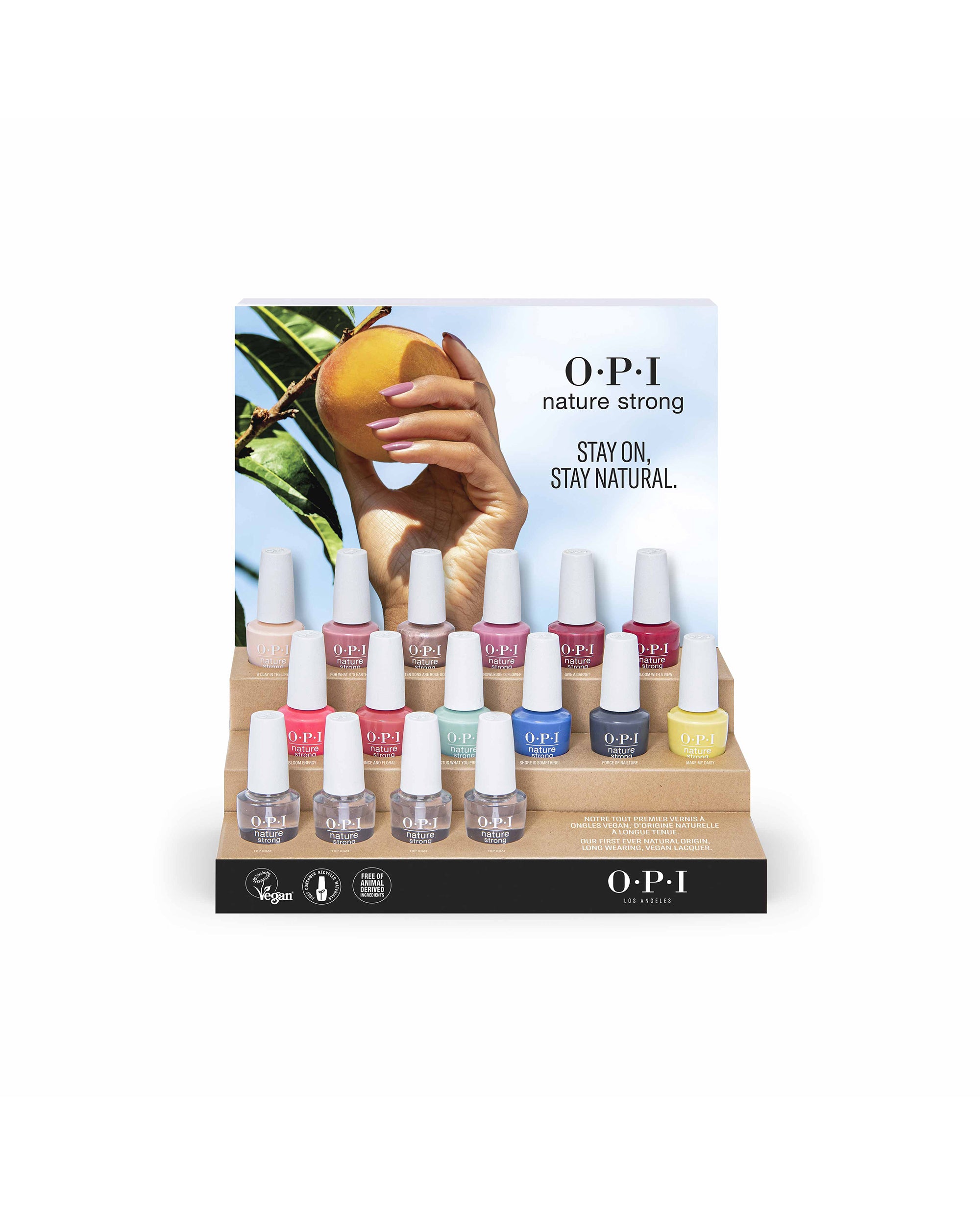 OPI Nature Strong - 16 Piece Display