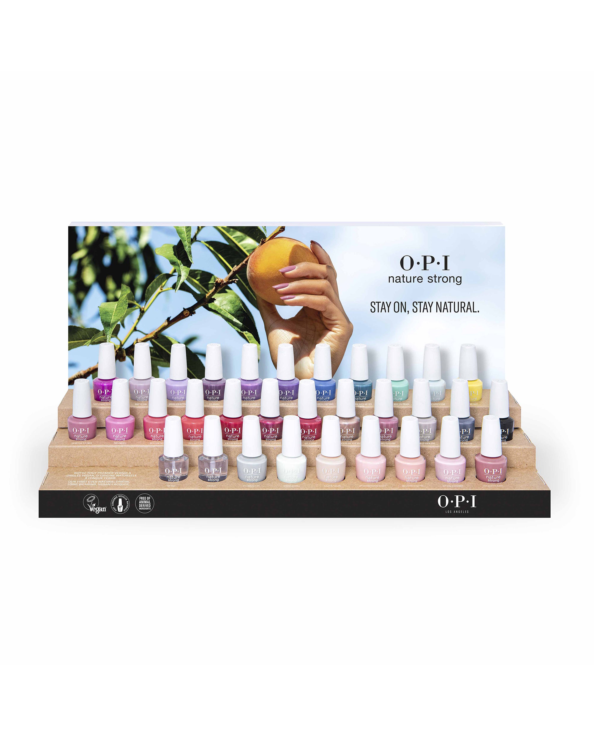 OPI Nature Strong - 32 Piece Display